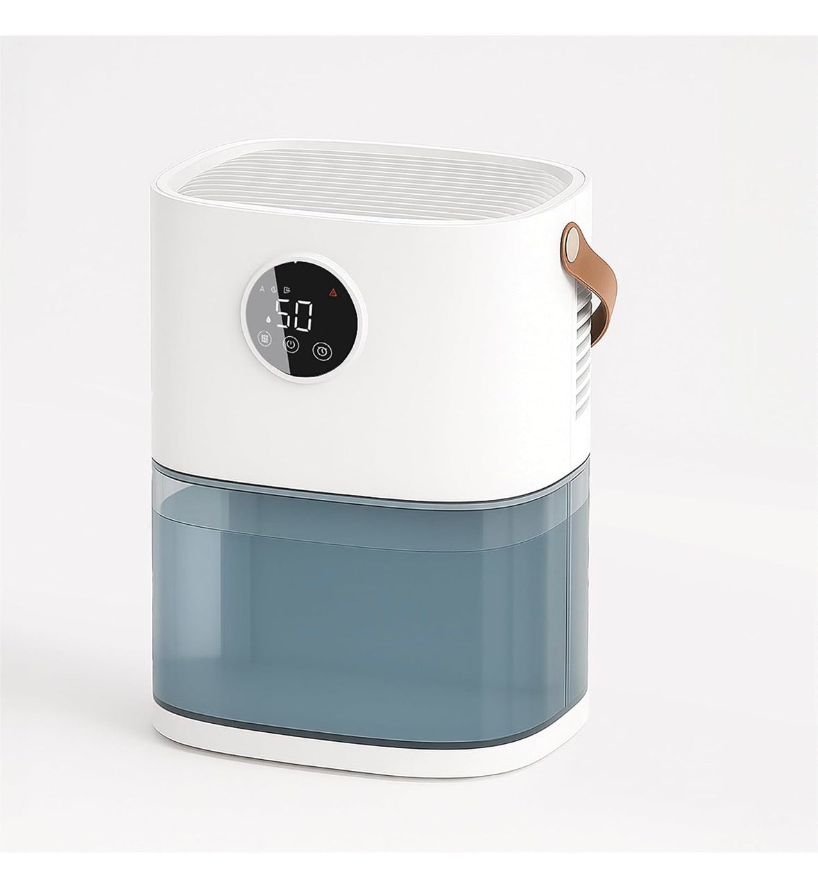 Prem-i-air 1.9L Smart Portable Dehumidifier – 430ml/Day Electric Mini Dehumidifier for Bedroom & Home, 55W Low Energy, Auto Humidity Sensor, Quiet 47dB, Timer, Sleep & Turbo Mode